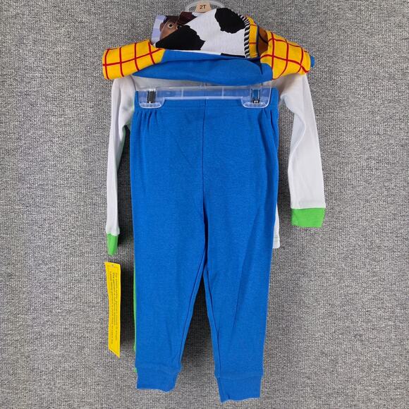 DISNEY COLLECTION TODDLER BOYS 4-PC TOY STORY PAJAMA SETS BUZZ & WOODY SIZE 2T - Picture 3 of 10